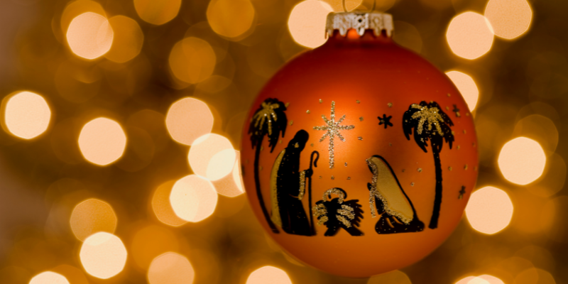 Nativity Bauble